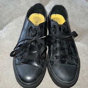 Tredsafe Unisex Black Non-slip Sneakers US 8